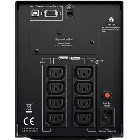 Cyberpower SAI Línea Interactiva PR1500ELCD 1500VA 1350W Onda Senoidal Pura Formato Torre Cyberpower SAI Línea Interactiva PR1500ELCD 1500VA 1350W Onda Senoidal Pura Formato Torre